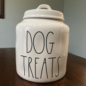 Rae dunn dog treats canister